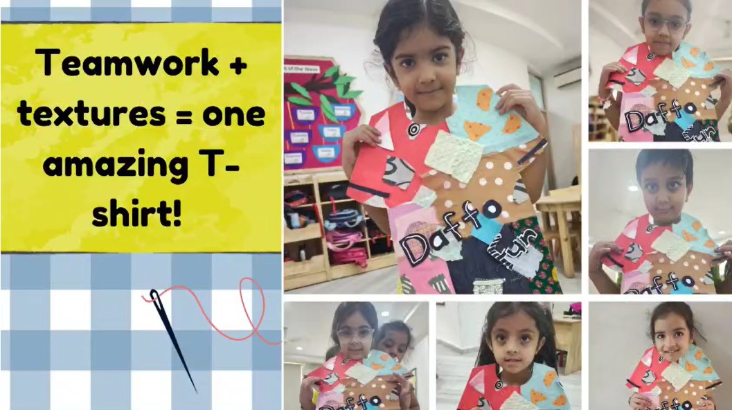 Fabric Fun with Little Mayoorians! 